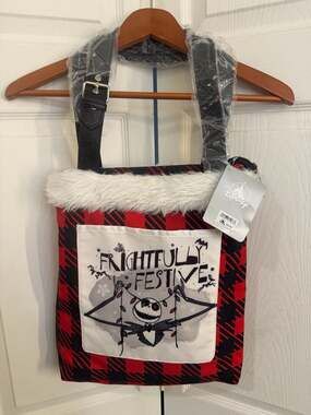 Disney Nightmare Before Christmas Frightfully Festive Jack Skellington Tote